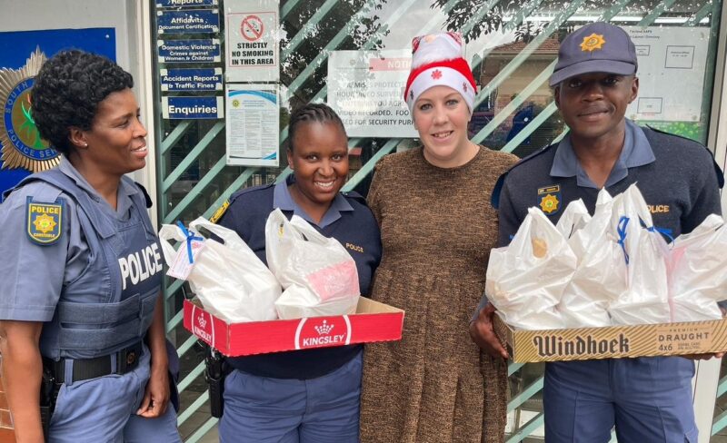 A neighbourhood effort grows into a heartfelt tradition honouring those who work while others celebrate.