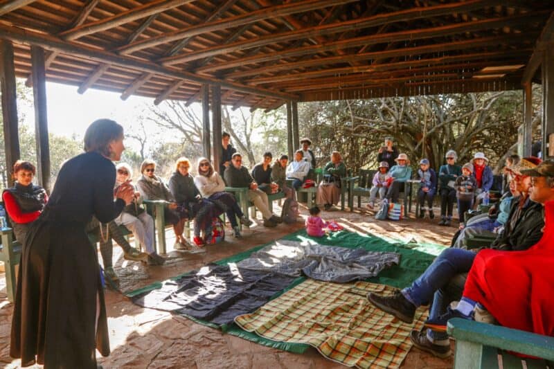 Storyteller, Merle Grace, plans to take guests on their last imaginative ride through Koppies for the last time this year.