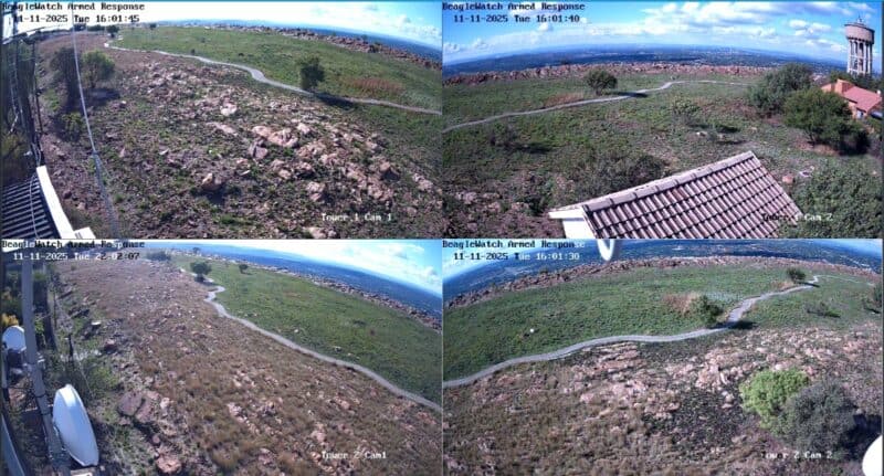 Four AI-driven cameras are installed to protect the ridge following concerns of vandalism and dangerous behaviour.