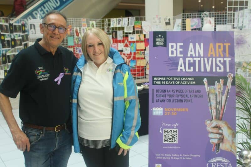 Linden safety partners launch a powerful three-day exhibition at Cresta, rallying residents to stand with victims of gender-based violence.