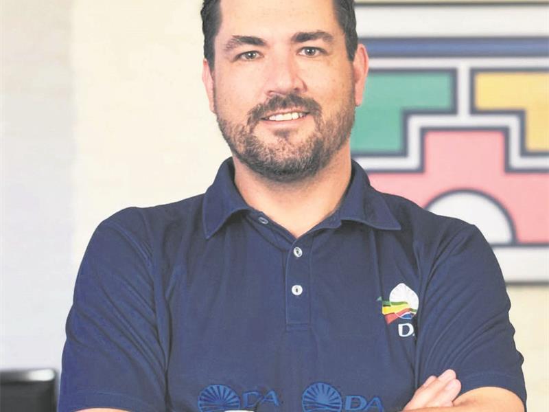 For the new year councillor Hendrik Bodenstein plans to build on the momentum ensuring cleaner streets and safer spaces.