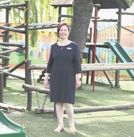 De La Salle Holy Cross College head of junior school Dr Marisa Di Terlizzi on January 17, 2025, at De La Salle Holy Cross College Junior School. Photo: Neo Phashe