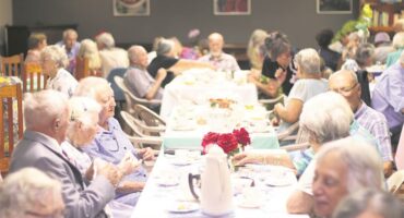 Residents of Rose Village enjoy a high tea on January 23, 2024, at Methodist Homes Association Rose Village. Photo: Neo Phashe