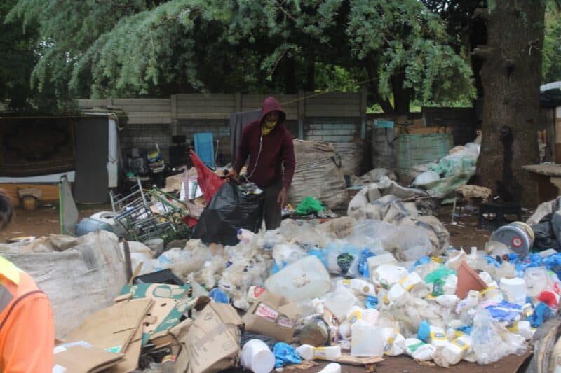 A controversial raid on a congested Emmarentia property has thrown Joburg’s waste-reclamation struggles into sharp focus.
