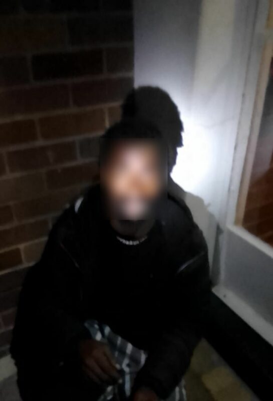 The suspect, who thankfully got away with nothing, was handed over to Sophiatown Police Station.