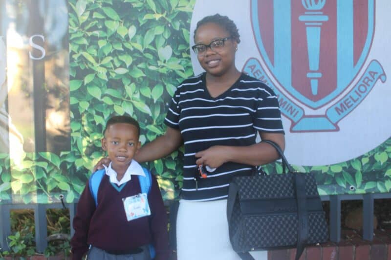 They took their first confident steps into a big new world marking the start of an unforgettable journey.