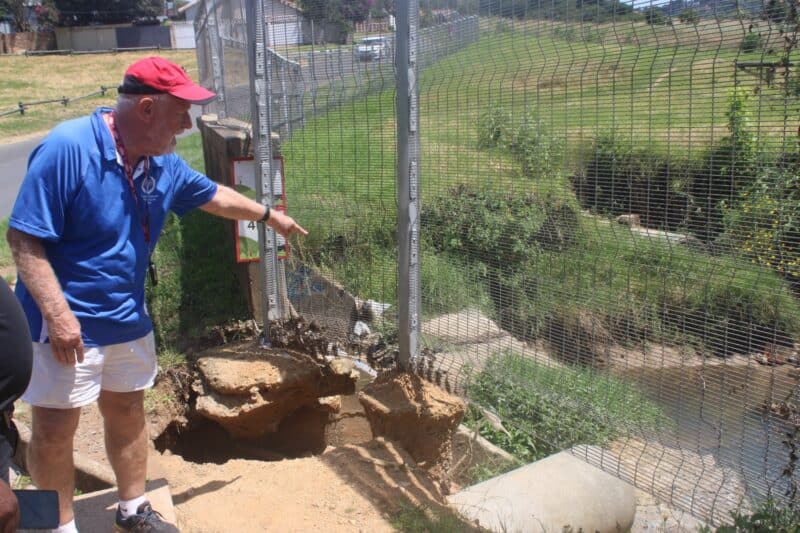 Safety and infrastructure issues have been raised of Alberts Farm concerning the state of the park, something that will receive urgent intervention thanks to a recent site visit by City Parks.