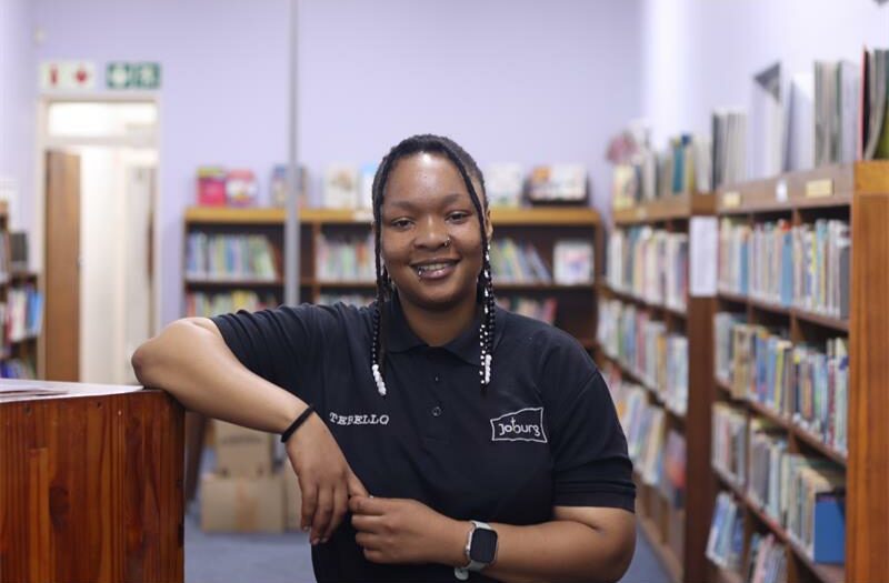 A childhood love of books led Tebello Sengoara to a career that now inspires an entire community.