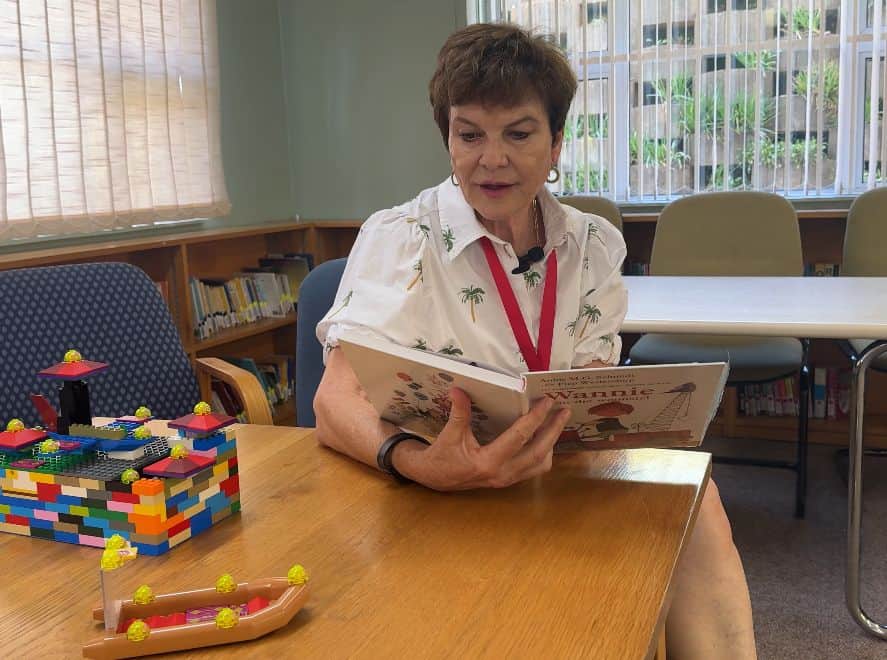 Christien Neser’s advocacy for reading comes to Victory Park