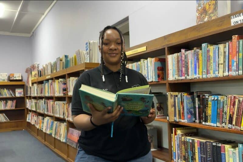 Tebello Sengoara, Linden Library assistant, shares with us what lead her to loving books, and why a library is such an important place.