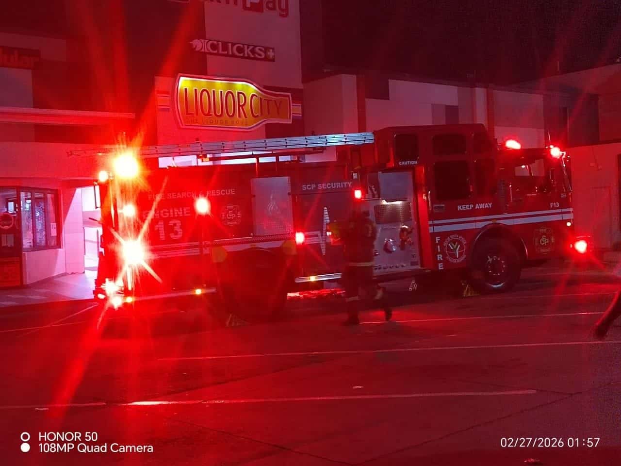 Gas leak triggers early-morning fire at Jimmy’s in Northcliff