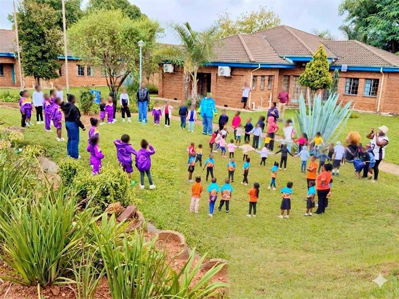 Through play and interaction, young learners gained valuable lessons in safety and community during a recent Human Rights Day initiative.