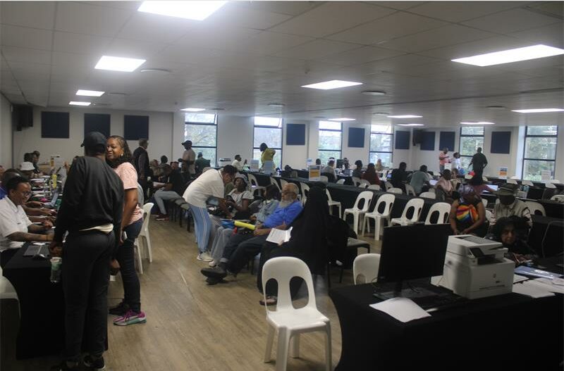 At the open day, hosted at the Brixton Multipurpose Centre, residents were able to apply for rebates and support programmes to ease financial pressure.