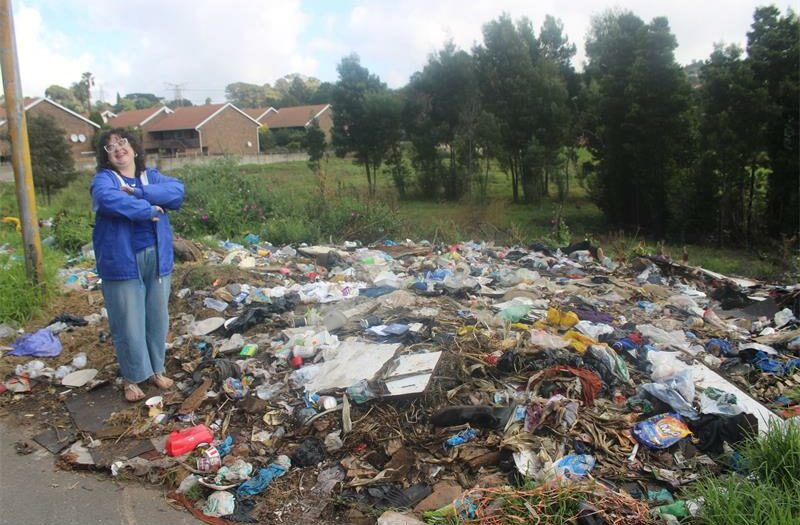 Resident Anthony Labuschagne pushes for more visibility and enforcement to identify those responsible for the image of the community.