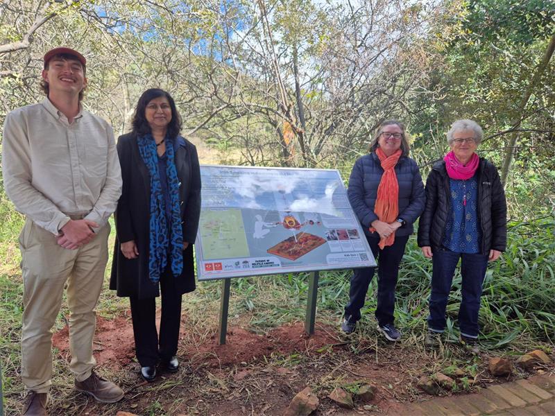This AR project allows visitors to use their smartphones to see a historically grounded, 3D reconstruction of the ancient smelter.