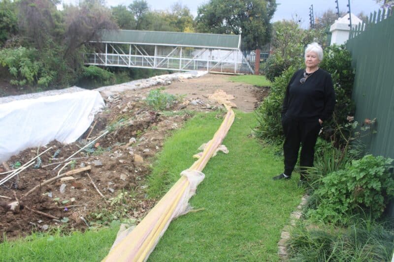 What was once a peaceful green oasis in Fairland Estate has been reduced to a hazardous construction site, where a gaping crater outside one resident’s home now symbolises months of delays, environmental damage, and uncertainty.