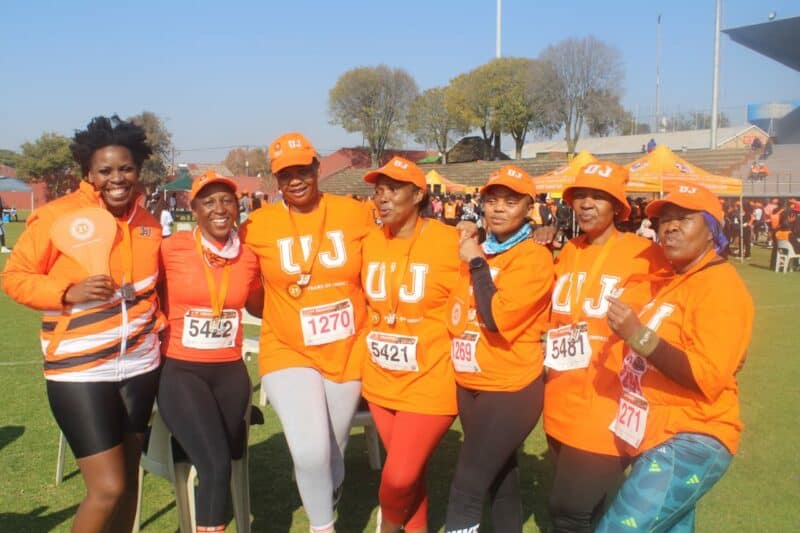Runners and walkers took to the streets, turning the university's annual Steps 2 UJ Future Forward Fun Run into a show of community spirit, healthy living, and support for students in need of financial assistance.