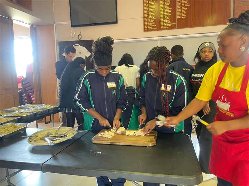 A uniqure youth-led initiative brought together five schools, along with schools from Soweto, designed to move leaners through interactive stations, shaping them into active participants in their communities.