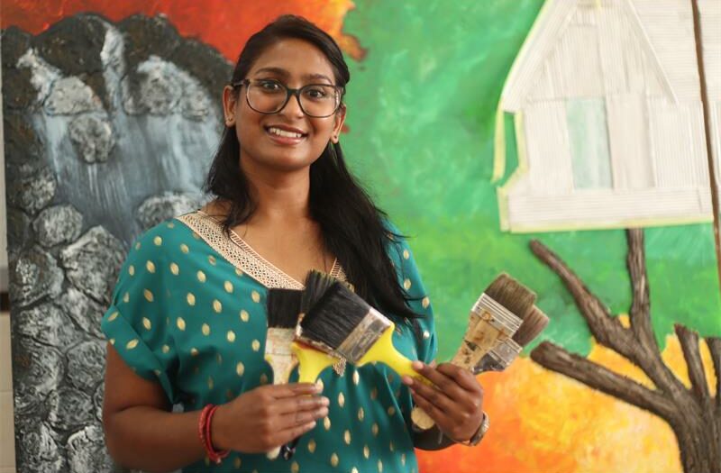 Lemishka Govinder, De La Salle Holy Cross College educator, is helping learners build confidence, compassion, and creativity through art.