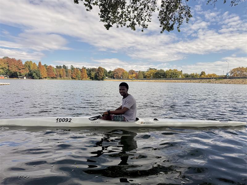 Achieving seven gold medals at the SA Sprint Championships and Olympic dreams, Kyle Armdorf is making his mark in canoeing.