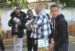 Members of Blanket Drive Jozi handing over the blankets and canned foods to Hotel Hope on June 6, 2026. Photo: Waydon Jacobs