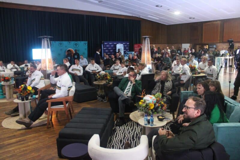 From dreaming of wearing the green and gold as a Grade 8 learner to returning as a Springbok, Van Den Berg walked the school's grounds once again while rolling back the memories at the school.