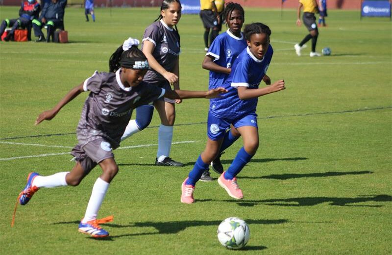 Young footballers from across Johannesburg displayed their skills, where organisers highlighted the growth of school football and the emergence of future stars.