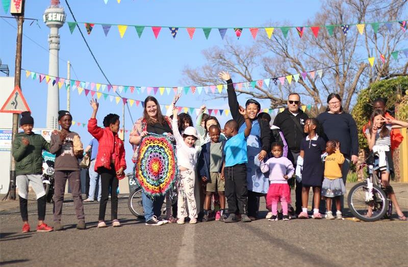Residents swapped traffic for togetherness as Putney Road was transformed into a community space for Brixton's second annual open streets event.