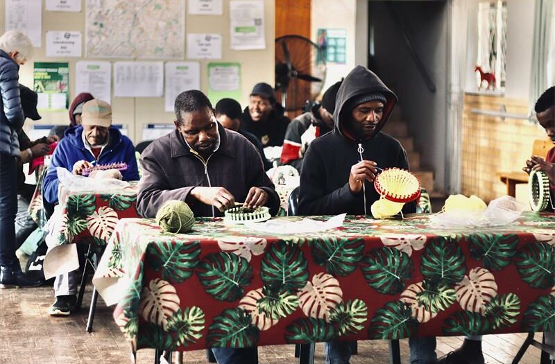 At a Northcliff initiative, wool, sewing machines, and human connection are helping people experiencing homelessness rediscover dignity and purpose.