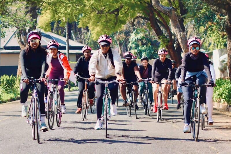 Ever so often, a group of women rolls through Johannesburg on bicycles, turning heads and building confidence. Here's how Girls on Bikes is redefining cycling, friendship and freedom.