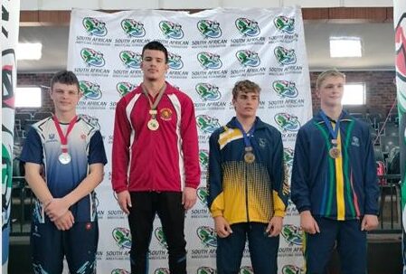 Caleb Swart didn't take up wrestling to become a champion, but four years later, he's standing on top of the national podium