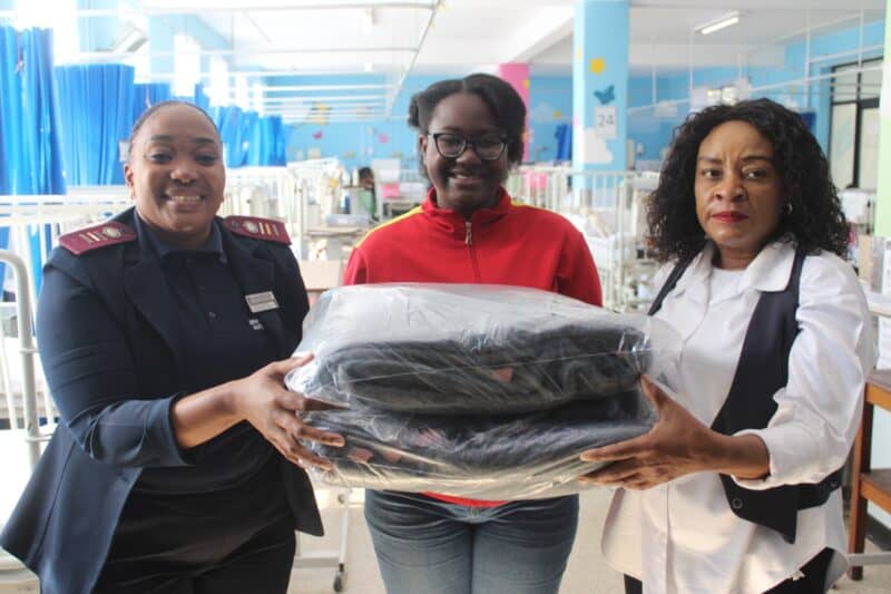 Sixty blankets donated as volunteers pledge painting, toys and community partnerships.