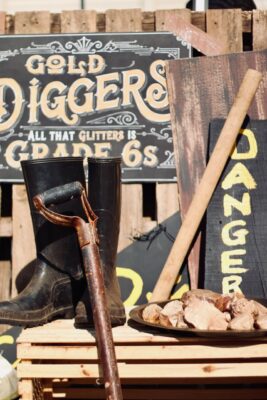 The gold digger stall. Photo: Neo Phashe