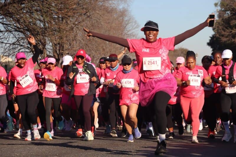 From elite athletes to first-time runners, women brought energy, determination and plenty of sisterhood to the streets of Emmarentia.