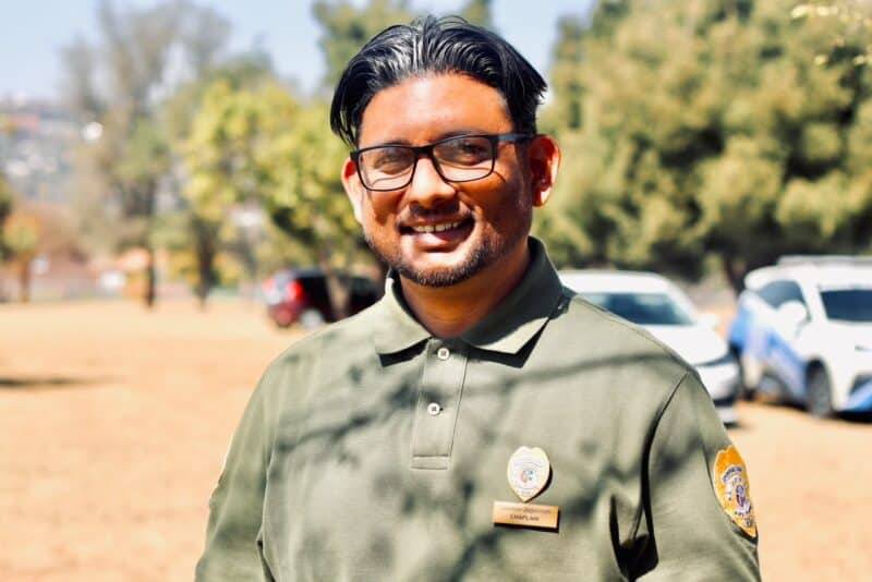 Behind the uniforms are people carrying their own fears and struggles: Chaplain Stanton Jogannah wants Fairland’s first responders to know they do not have to face them alone.