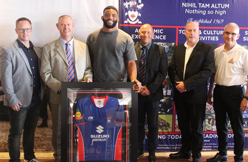 Inspired by the journeys of Springbok Vincent Tshituka and Sharks star Emmanuel Tshituka, Northcliff High School has launched a rugby scholarship designed to give talented young athletes the opportunity to excel both academically and on the rugby field.