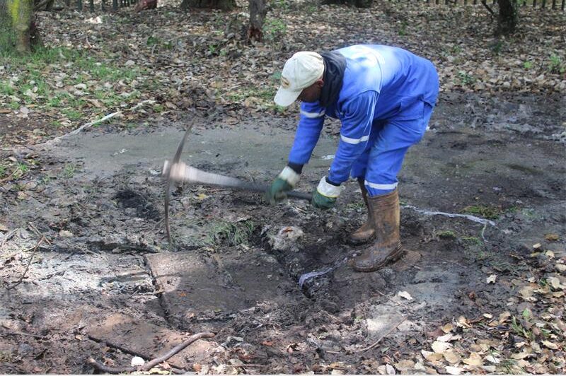 Johannesburg Water tackles sewage overflow near Emmarentia Dam