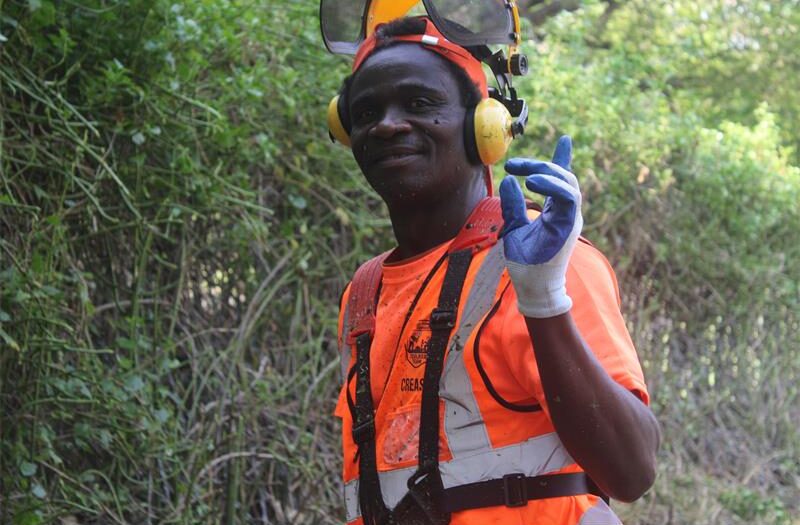 Bruce Mahlangu's passion for community service is driven by a desire to see residents happy, safe and connected.