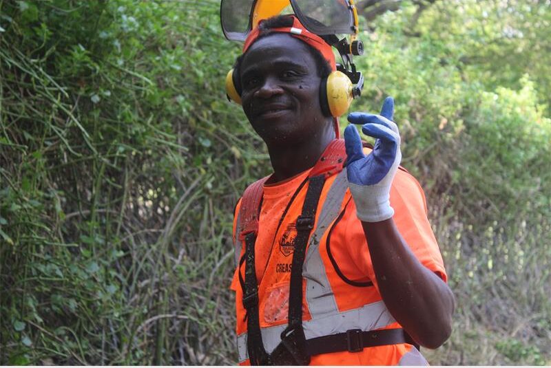 Bruce Mahlangu's passion for community service is driven by a desire to see residents happy, safe and connected.