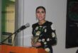 Dr Leina Abdool Gafoor delivers her speech at the 40-year anniversary of the Wits Disability Rights Unit on September 08, 2026. Photo: Waydon Jacobs