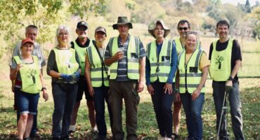 Some of the volunteers of Community Cleaners in King and Wilson Park on September 12, 2026 in Fairland. Photo Neo Phashe