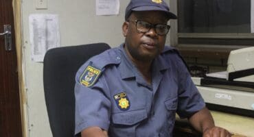 Sophiatown SAPS Sector 1 manager Warrant Officer Jabulani Mabasa on September 15, 2026. Photo: Waydon Jacobs