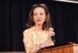 Deidre Hendriks speaks to the audience at UJ Academy on October 10, 2026. Photo: Neo Phashe