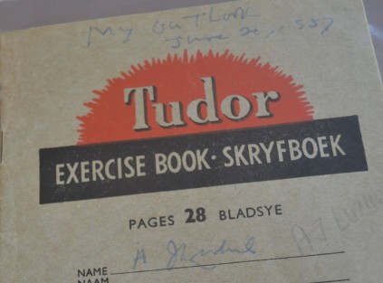 My Outlook – the original manuscript penned by Chief Albert Luthuli.