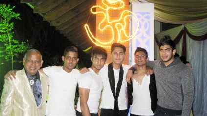 Crawford College teacher Jakes Naidoo, Waseem Ganie, Muzzammil Noorbhai, Uvaal Singh, Bhavir Rana, Ziyaad Moolla.