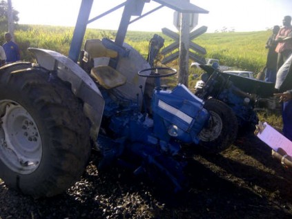 It is unclear what caused the accident.