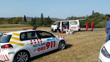 Paramedics on scene. Photo: IPSS Medical Rescue.