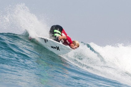 Adrian Buchan of Avoca Beach, Australia is surfing in the Mr Price Pro Ballito.