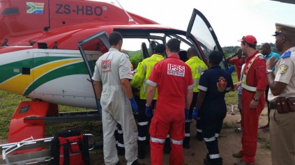 Air Mercy transported one patient to hospital. Photo: IPSS Medical Rescue