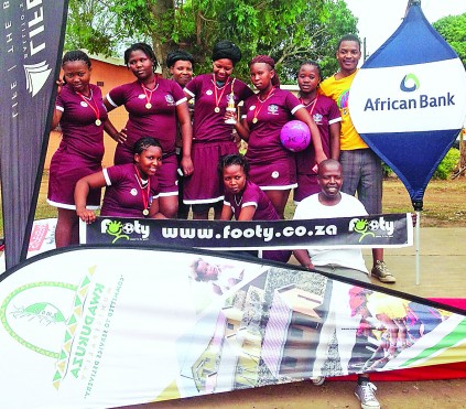 Netball champs, the Groutville flyers.